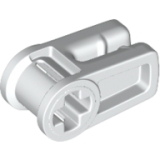 LEGO As- en Draad Connector WIT (10 stuks)