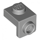 LEGO Bracket 1x1 - 1x1 LICHTGRIJS (100 stuks)