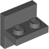 LEGO Bracket 2x2 - 1x2 Center DONKERGRIJS (100 stuks)