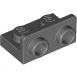 LEGO Bracket Inverted 1x2 - 1x2 DONKERGRIJS (100 stuks)