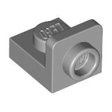 LEGO Bracket Inverted 1x1 - 1x1 LICHTGRIJS (100 stuks)