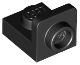 LEGO Bracket Inverted 1x1 - 1x1 ZWART (100 stuks)