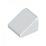 LEGO Dakpan 30 1x1 WIT (100 stuks)