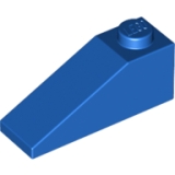 LEGO Dakpan 33 3x1 BLAUW (100 stuks)