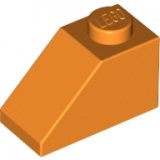 LEGO Dakpan 45 2x1 ORANJE (100 stuks)