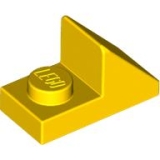 LEGO Dakpan 45 2x1 met 2/3 Cutout GEEL (100 stuks)