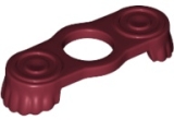 LEGO Epauletten DONKERROOD (10 stuks)