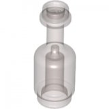 LEGO Fles TRANSPARANT ZWART (10 stuks)