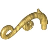 LEGO Gekrulde Plantensteel GOUDKLEURIG (100 stuks)