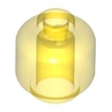 LEGO Hoofd TRANSPARANT GEEL (10 stuks)