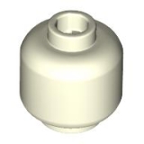 LEGO Hoofd WIT (100 stuks)