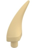 LEGO Hoorn Groot BEIGE (100 stuks)