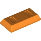 LEGO Ingot Bar ORANJE (100 stuks)