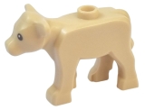 LEGO Kalf met Zwarte Ogen BEIGE