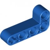 LEGO Liftarm 2x4 L-Vorm BLAUW (100 stuks)