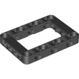 LEGO Liftarm 5x7 Frame ZWART