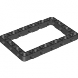 LEGO Liftarm 7x11 Frame ZWART