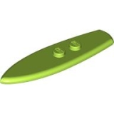 LEGO Minifiguur Surfboard LIMEGROEN (10 stuks)