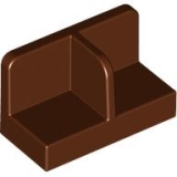 LEGO Paneel 1x2x1 Middenverdeler BRUIN (100 stuks)