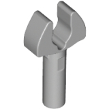 LEGO Pin met Mechanische Clip LICHTGRIJS (100 stuks)