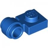 LEGO Plaat 1x1 met Lamphouder BLAUW (100 stuks)