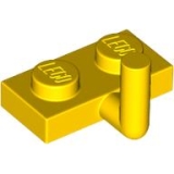 LEGO Plaat 1x2 met Verticale Arm GEEL (100 stuks)