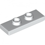 LEGO Plaat 1x3 met 2 Noppen WIT (100 stuks)