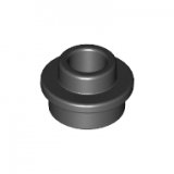 LEGO Plaat Rond 1x1 Open Nop ZWART (100 stuks)