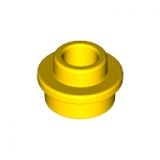 LEGO Plaat Rond 1x1 Open Nop GEEL (100 stuks)