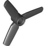 LEGO Propeller 3 Bladen ZWART (100 stuks)