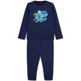 LEGO Pyjama City DONKERBLAUW (LWARIS 114- Maat 122)