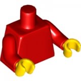 LEGO Romp ROOD (10 stuks)