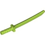 LEGO Samoerai Zwaarden LIMEGROEN (10 stuks)