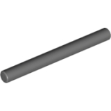 LEGO Staaf 4L DONKERGRIJS (100 stuks)