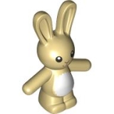 LEGO Konijn Staand BEIGE