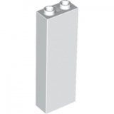 LEGO Steen 1x2x5 WIT (100 stuks)