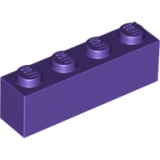 LEGO Steen 1x4 PAARS (100 stuks)