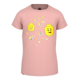 LEGO T-Shirt LICHTROZE (M12010539 - Maat 116)